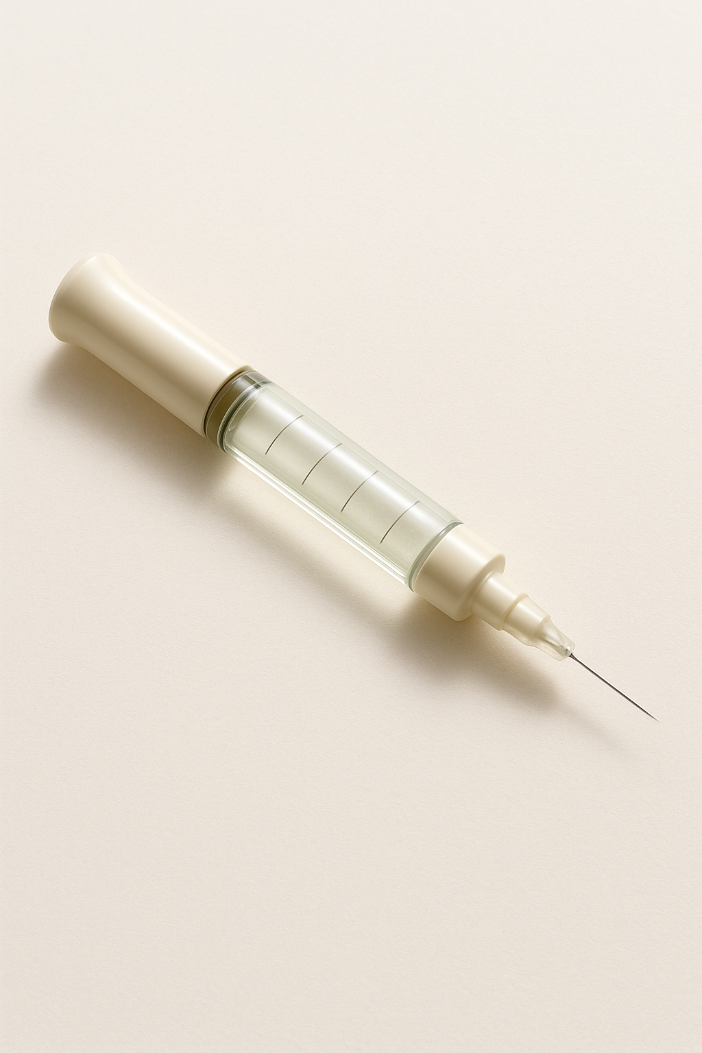 NAD+ Longevity Pen — product photography on paper-white surface